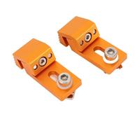 Jectse Abrazaderas de Garra de Tigre de Aluminio para Máquina CNC 3018 Pro Ultra, Abrazaderas Laterales de Perfil bajo Ideales para Banco de Trabajo Perforado con Pista en T
