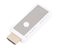 Jectse Adaptador Multimedia HD Inalámbrico, Transmisor y Receptor de 2 en 1 Decodificación 4K de Salida 1080p Pantalla Inalámbrica 2.4G 5G, Enchufe y Reproducción para Transmitir Video