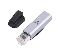 Jectse Adaptador USB C a Ethernet, Adaptador RJ45 a USB C de 1000Mbps con Plug and Play para Computadora Portátil, Tableta, Teléfono Inteligente, Pad Pro Steam Deck