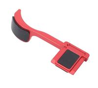 Jectse Agarre para Pulgar hacia Arriba Soporte para Reposapiés de Zapata Caliente para Cámara Q3 Aleación de Aluminio CNC de una Pieza con Almohadilla de Silicona Antirrayas para una (Rojo)