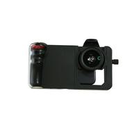 Jectse Agarre Universal para Teléfono, Estabilizador de BT con Lente Macro Gran Angular y Ranura para Zapata Fría, para Fotografía y Vídeo de Teléfonos Inteligentes