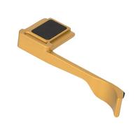 Jectse Aleja de Aleación de Aluminio Agarre hacia Arriba, Reposapiés Mecanizado por CNC para el Diseño Ergonómico de la Cámara Q2, Protección de Calzado Caliente de Agarre Seguro Ligero (Gold)