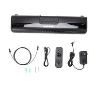Jectse Altavoz de TV 60W 2,0 Canales Bluetooth 5,0 Barras de Sonido con ARC SPDIF USB AUX para Cine en Casa Juegos de PC Películas Música (Enchufe de la UE)