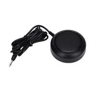 Jectse Altavoz Externo de 3,5 Mm, 1,48 M/4,86 Pies, Apto para FT-1802M FT-1807M FT-1900R FT-1907R FT-7800R, Enchufe Redondo de 3,5 Mm, Altavoz Externo CB de 1 W, 7x7x2,2 Cm