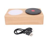 Jectse Altavoz Profesional con Sonido Estéreo de 360 °, Reproductor de Disco Nocturno, 3 Modos Altavoz Inalámbrico Portátil para Dormitorio, 5.0