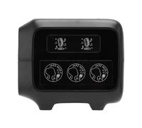 Jectse Altavoz, Reloj de Alarma Portátil HiFi HiFi de 15w HiFi con Luz Colorida, Equipado con Tecnología de Cancelación de Ruido para Dormitorio (Black)