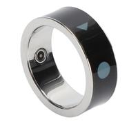Jectse Anillo Inteligente, Control Remoto, Anillo de Desplazamiento de Video de Pasador de Página, Carga Magnética, para iOS y, Impermeable, Pasador de Página (Talla 17)