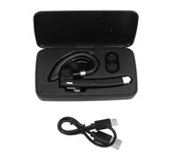 Jectse Auriculares Bluetooth de un Oído, Micrófono Dual con Cancelación de Ruido, Auricular Inalámbrico Giratorio de 180° con Estuche de Carga, Pantalla LED, para Conductores de