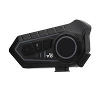 Jectse Auriculares Bluetooth para Casco, Intercomunicador Bluetooth 6.0 de 2 Vías con Cancelación de Ruido y 20 Horas de Duración de la Batería, IPX6 a Prueba de Agua para Motocicleta