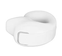 Jectse Auriculares de Oído Abierto, Auriculares de Conducción ÓSea con Clamp/Holder para para el Oído con Cable USB, Deportivos Impermeables Ipx4 para Correr (White)