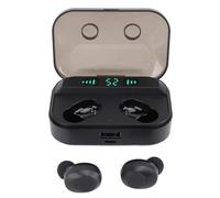 Jectse Auriculares de Traducción de Idiomas, 144 Idiomas Inalámbricos Bluetooth 5.3 Dispositivo de Traducción Bidireccional en Línea con Aplicación, 3 Modos Mini Auriculares de (Black)