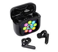 Jectse Auriculares de Traducción de Pantalla Táctil Inteligente, en Tiempo Real 140+ Lenguajes Reducción de Ruido 5.4 Auricadores de Traductor de Idioma IA, IPX7 Impermeable (Black)