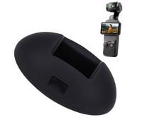 Jectse Base de Soporte de Silicona para Cámara 3, Soporte Vertical de Escritorio para Cámara de Acción Antideslizante, con Diseño Hueco para Puerto de Carga (Black)