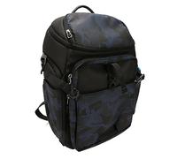 Jectse Bolsa de Mochila de la Cámara, Nylon Oxford Impermeable Anti -Robo con Correas Ajustables Bolsas de Cámara de Gran Capacidad para Disparos Al Aire Libre (Azul Negro)