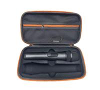 Jectse Bolsa de Viaje para Micrófono Inalámbrico, a Prueba de Golpes, Resistente Al Agua, Bolsa de Viaje para Micrófono Dual de Gran Capacidad con Compartimento de Malla, para Cantar