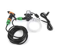 Jectse Bomba de Lavado de automóviles, Pistola eléctrica portátil de Limpieza de Agua de 12V, Manguera de Agua, Kit de Lavado Potente a presión, para el hogar, jardín, automóvil, Aire Acondicionado