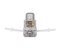 Jectse Bomba Peristáltica de Bajo Flujo, Mini Bomba de Líquido Peristáltica de Flujo Mínimo de 1 Ml, Dosificadora de Líquido de Elevación Transparente de 0,001 M, párr. (G10 6V)