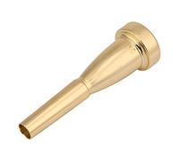 Jectse Boquilla de Trompeta Para Accesorio de Instrumento Musical de Tamamo 3c, Cobre Duradero, Forma Cómoda de Cabeza de Bala, Mano de Obra Delicada, La Mejor Opción Para Usted O Como (color dorado)