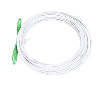 Jectse Cable de Internet de Fibra óptica SC/APC, Cable de Conexión de Fibra Monomodo Simplex de 10 M/32,8 Pies para FTTH FTTB FTTP, Cable de Extensión de (SC APC 3m/9,8 pies)