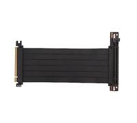 Jectse Cable Elevador PCIE 3,0 X16, Cable de Extensión PCIE 3,0, Puerto de Extensión de Tarjeta Extensor Flexible de Alta Velocidad, Adaptador de 90 Grados para Tarjeta Gráfica (Negro)