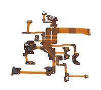 Jectse Cable Flexible de la Placa Giratoria del Dial de Modo de Cubierta Superior, Piezas de Reparación de Cámara de Cable Plano para Cámara A7M2 A7RM2 A7SM2 A7II para