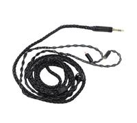 Jectse Cable IEM Premium Chapado en Plata de 16 Núcleos para ZSR, Cable de Auriculares Trenzado Suave para KATO, Apto para W4R, de 3,5 Mm a 2 Pines de 0,78 Mm para ZST-X, Gancho Preformado para