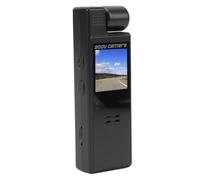 Jectse Cámara Corporal WiFi 4K, Grabadora de Vídeo Portátil de Visión Nocturna 1080P UHD con Clip Trasero, Lente de Rotación de 180°, Cámara Corporal Gran Angular con Detección de