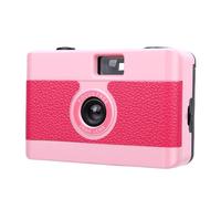 Jectse Cámara de Película de 35 Mm, Cámara Reutilizable de Estilo Vintage con Flash Incorporado, para Fotografía de Viajes y Eventos Especiales (Pink)