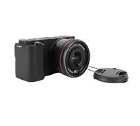 Jectse Cámara Digital de 5k, Cámaras de 72MP para Fotografía con 12x Zoom óptico y Cámaras de Vlogging WiFi de Enfoque Automático con Pantalla Flip, para Creadores de Contenido (Black)