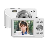 Jectse Cámara Digital Portátil 56MP 1080P Pequeña Cámara Compacta para Fotografía Digital para Principiantes con Pantalla de 2,88 Pulgadas Zoom 16X AF Enfoque Automático Carga