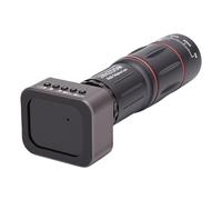 Jectse Cámara Monocular Teleobjetivo 18X, Grabación de Video HD, Toma de Fotografías, Lente de Telescopio Monocular Portátil, con Prisma de Vidrio ED, para Observación de Aves,