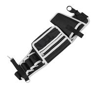 Jectse Cinturón de Herramientas, Cinturón de Trabajo Resistente, con Portabotellas y Tira Reflectante, para Almacenar Taladro Eléctrico, Martillo, Llave, Destornillador, para Manitas,