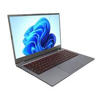 Jectse Computadora Portátil, 16 GB RAM 128 GB ROM 15.6 Pulgadas FHD Pantalla Portátil Multifunción de Teclado de Retroceso de la Computadora para el Trabajo para el Trabajo (16+128G Enchufe de la UE)