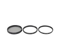 Jectse Conjunto de Filtro de Lente de Cámara de Difusión de 58 Mm, CPL, Difusión Negra 1/4, Kit de Filtro de 7 Piezas con Revestimiento Múltiple para Cámara DSLR, Marco Ultra Delgado, (58)