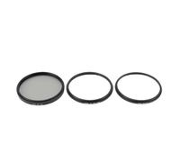 Jectse Conjunto de Filtro de Lente de Cámara de Difusión de 58 Mm, CPL, Difusión Negra 1/4, Kit de Filtro de 7 Piezas con Revestimiento Múltiple para Cámara DSLR, Marco Ultra Delgado, (72)