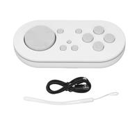 Jectse Controlador Bluetooth Micro Inalámbrico para Switch, Gamepad Mini Controlador Compacto de Bolsillo con Cable y Correa para la Aplicación Anki para Wins, para Android, para OS X y