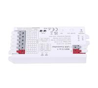 Jectse Controlador de Tira LED 5 en 1 Multifuncional Inalámbrico WiFi Inteligente Bluetooth para Iluminación del Hogar 20A 108x45x18mm