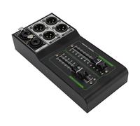 Jectse Controlador de Volumen Pasivo, Faders de 70 Mm para Control de Sonido, Salida de de Seis Canales, Enchufe y Reproducción con Interfaces XLR, No Se Requiere Energía