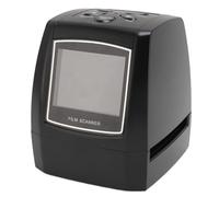 Jectse Convertidor de Diapositivas de Película, Compatibilidad Amplia Escáner de Diapositivas de Película 1/3.2in 5MP Sensor 100-240V Alta Reducción para Negativas Positivas en Color (Enchufe de la