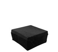 Jectse Cubierta Antipolvo Apta para Equipos de Música con Tocadiscos AT-LP120XBT-USB AT-LP120XUSB, Protección Integral, Material de Tela Suave, Lavable y Duradera (Black)