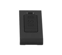 Jectse Cubierta de Puerta Lateral de Reemplazo para Go Pro 4K, Pase a Través de la Cubierta de la Puerta de la Batería con Puerto de Carga Tipo C, Accesorios de Cámara de Pieza de