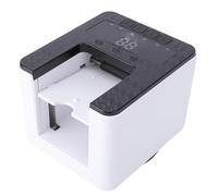 Jectse Distribuidor de Cartas Automático, Máquina de Reparto de Póquer Giratoria de 360 Grados con Barajado Electrónico, para Texas Poker Three Card Poker y Más, Admite de 1 a 8