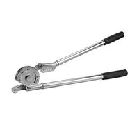 Jectse Dobladora de Tubo de 180 °, Herramienta de doblado de dobladora de Tubo de Mano, dobladora de tubería de Aluminio, para tubería de Acero de Aluminio y Cobre(1/2 12mm 250mm)