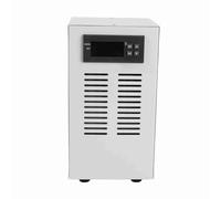Jectse Enfriador de Acuario, 72W Regulación de Temperatura Simple en Aleación de Acero de bajo Ruido de Enfriamiento de Agua 20L AC100-240V para Depósitos de Pescado (Enchufe de la UE)