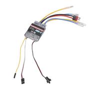 Jectse ESC Cepillado Bidireccional de Doble Vía, Controlador de Velocidad Electrónico RC de Control Mixto 40A X2, Controlador de Velocidad Cepillado de 6-15 V, para Tanques de Metal, Lanchas Rápidas