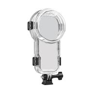 Jectse Estuche de Buceo Invisible para 360 X5, 60m/196 Pies Caso de Carcasa Impermeable a Prueba de Choque Case de Protección Submarina con Soporte para Accesorios de Cámara de Acción