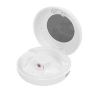 Jectse Estuche de Carga Smart Ring, Cargador Rápido Tipo C de Batería de 200mAh con Puerto Magnético, Diseño Compacto 5x5x2cm para COLMI R02 R06 R11M R8 y Smart Rings Compatibles