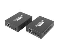 Jectse Extensor de 1080p, Soporte de Distancia de Transmisión de 150 M, Sonido sin Pérdidas, sobre Adaptador Ethernet para DVD, Caja Superior, HDCP, Interfaz del Mouse del (Enchufe de la UE)