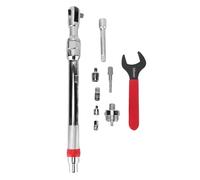 Jectse Extensor de Llave Acodada, Extensión de Impacto de Trinquete de Alta Resistencia con Mecanismo de Engranaje Reductor y Diseño de Relieve Antideslizante para Taladro Eléctrico,