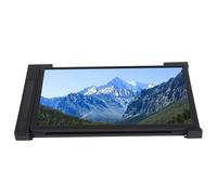 Jectse Extensor de Pantalla para Computadora Portátil, Extensor de Pantalla de Monitor Triple Dual Electrónico FHD 1080P IPS ABS para Oficina (Black)